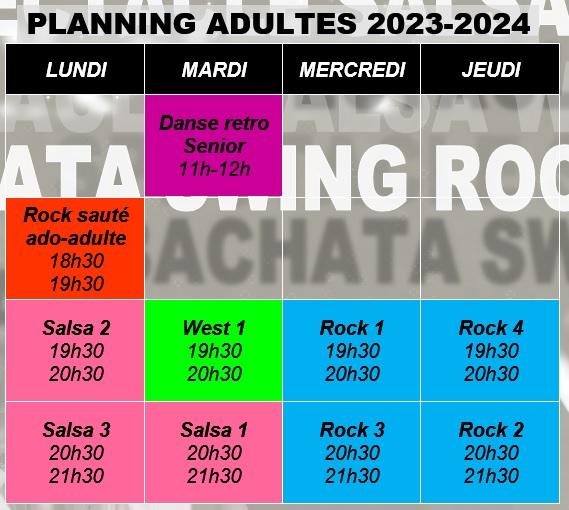 Planning adultes 2023 2024